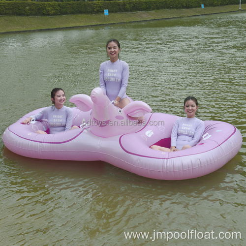 Customized PVC Swimming pool 2 person inflatable floats